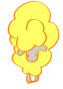 ひつじ　切り抜き